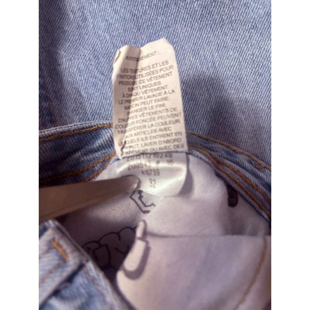 Empyre Relaxed Fit Jeans‎ Size 32 light blue Wash Skater Streetwear Baggy Denim